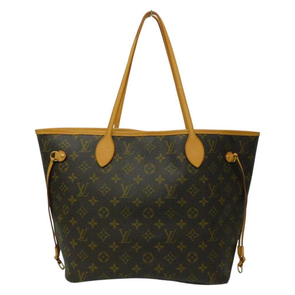 LOUIS VUITTON Neverfull Monogram LV Tote Bag Shoulder Brown Tones